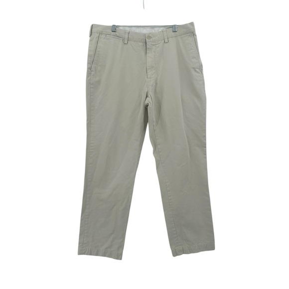 Polo Ralph Lauren Classic Fit‎ Stretch Chino Pant Khaki Tan Size 36/32 - Picture 1 of 8